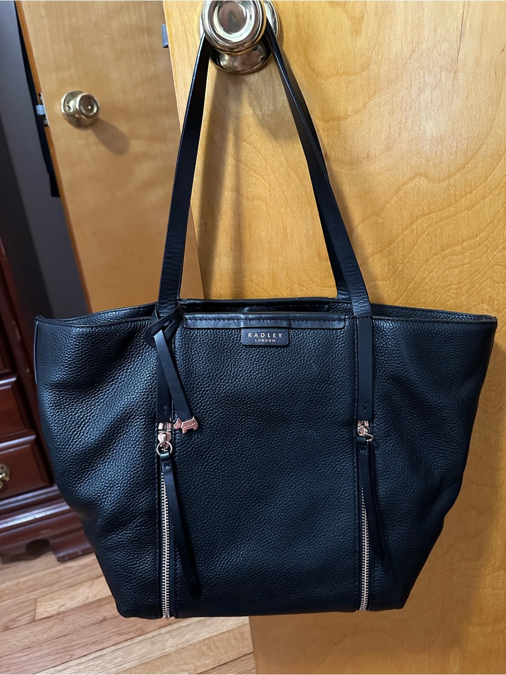 Radley London Black Leather Penhurst Tote Bag